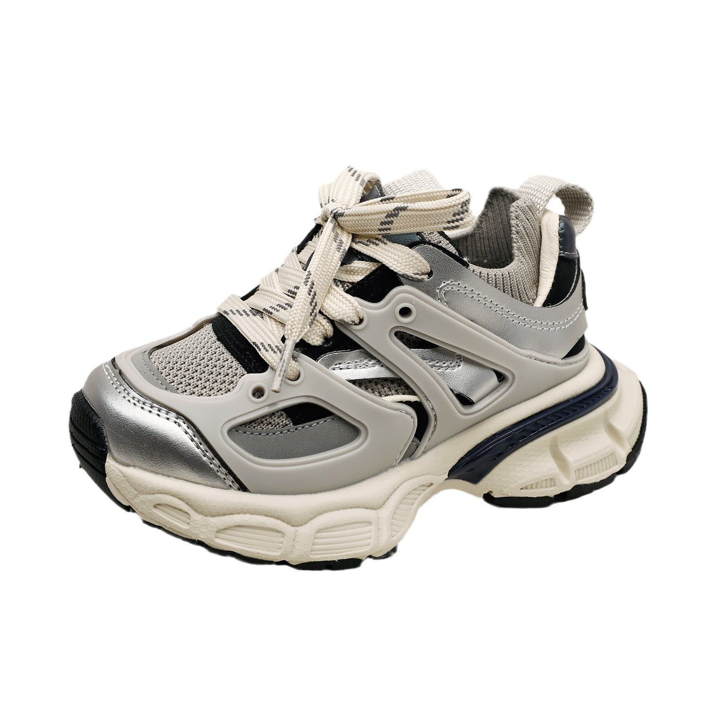 Children's Clearance Sale Fashion Trend Elastic Breathable Kid's Sneakers