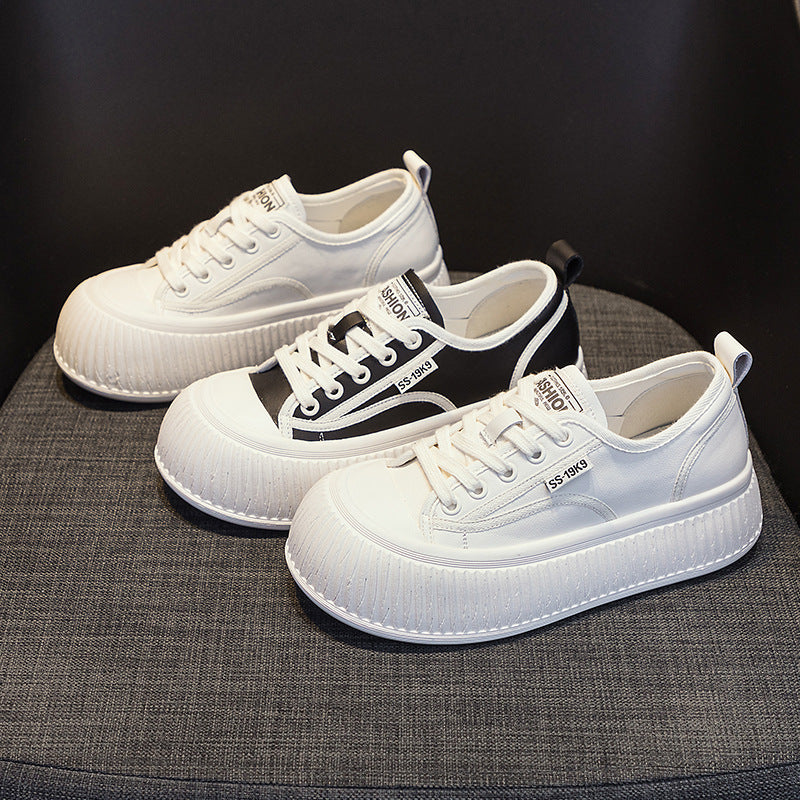 Platform Biscuit Board Niche Ugly Cute Casual Shoes