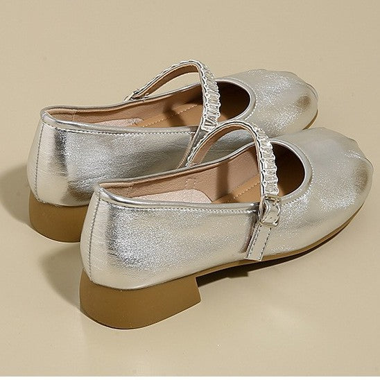 French Chunky Sweet Style Mary Jane Women's Casual Shoes