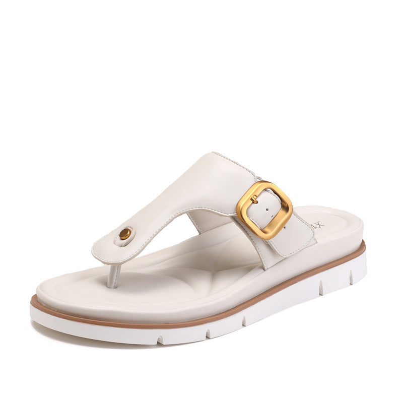 Women's Fashionable Summer Versatile Holiday Beach Slippers