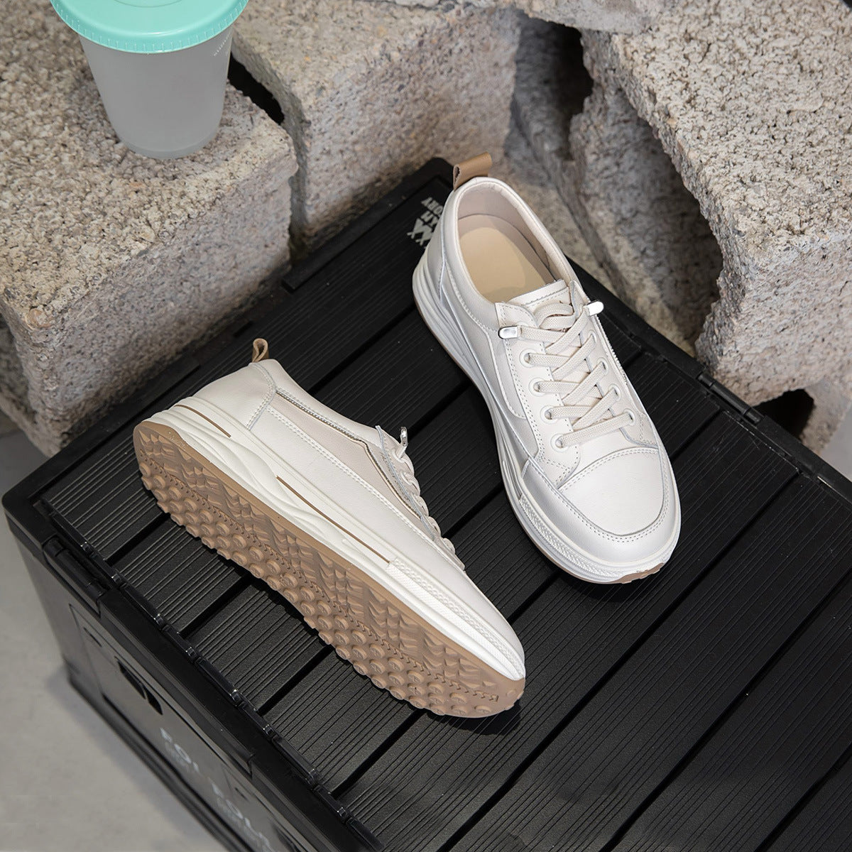 Women's Double Packaging Rhinestone Elastic Band Slip-on Casual Shoes