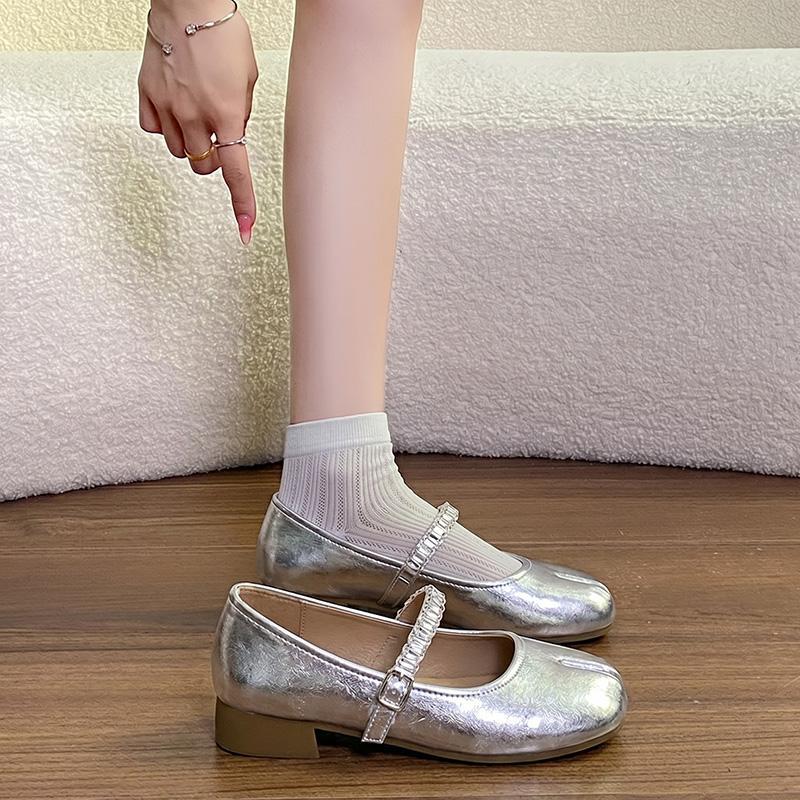 French Chunky Sweet Style Mary Jane Women's Casual Shoes