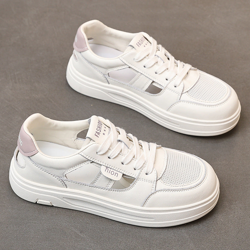Women's Board Thick Bottom Heightened Easy Wear Casual Shoes