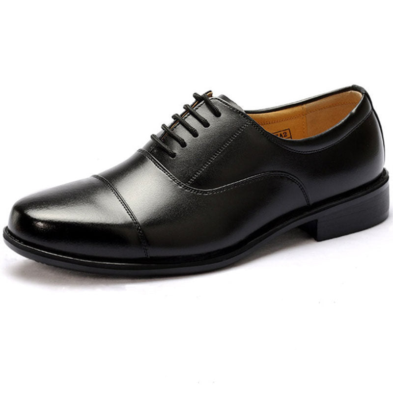 Men's Real Unit Duty Military Classic School Wei Official Security Men's Business Leather Shoes