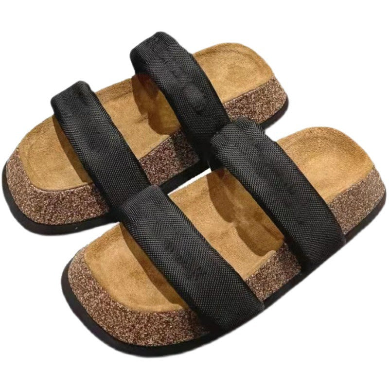 Women's European Goods Summer Outdoor French Minority High-grade Slippers
