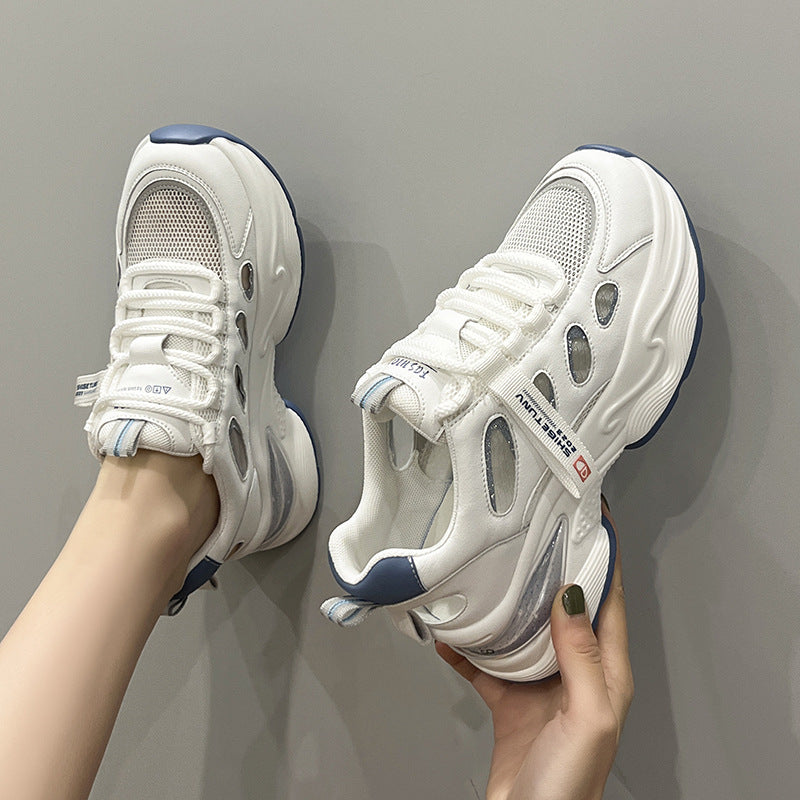 Women's Dad Summer Hollow Breathable Mesh Hole Sneakers