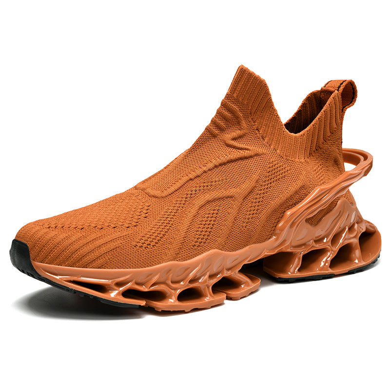 Men's Plus Size Leisure Slip On Breathable Sneakers