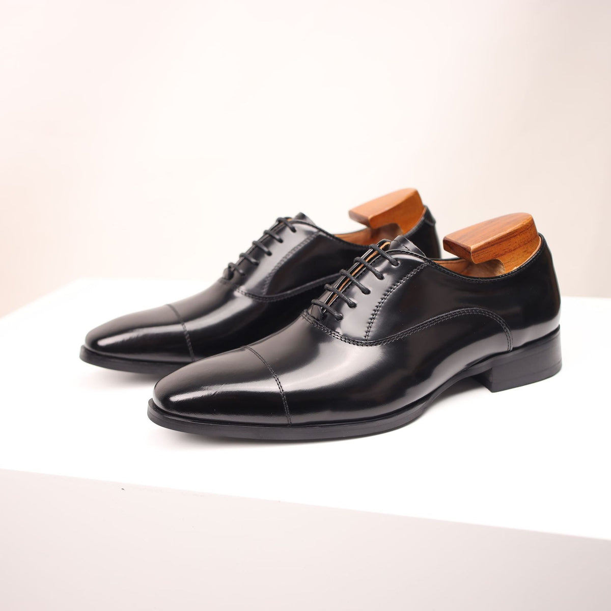 Men's Formal British Style Oxford Handmade Slit Men's Business Leather Shoes
