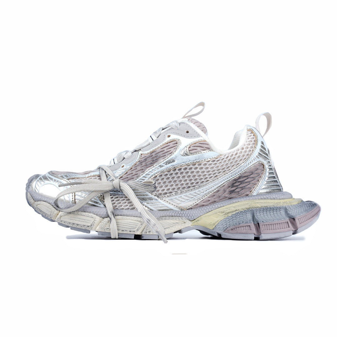 Women's & Men's Paris Th Generation Retro Strap Dad Sneakers