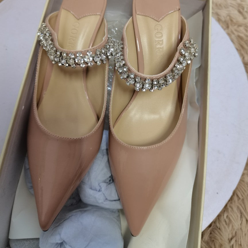 Women's Winter Bridal Wedding Dress Two-way Wear Heels