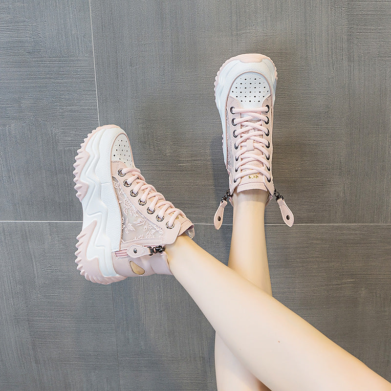 Women's Genuine Platform Roman Sports Summer Outer Wear Closed Toe Sandals