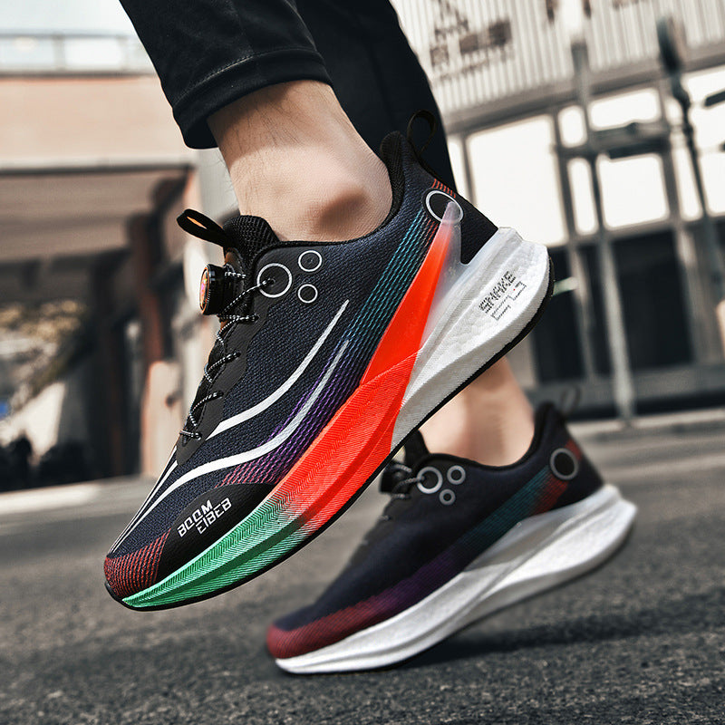 Button Really Popular Soft Bottom Comfortable Sneakers