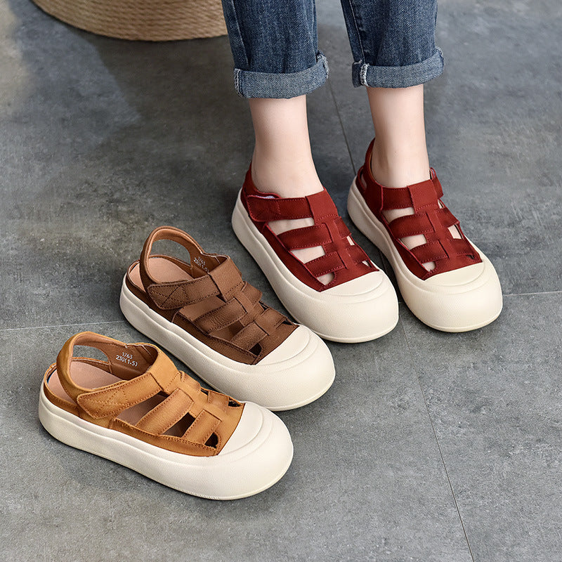 Women's Pairs Of Toe Cap Board Top Sandals