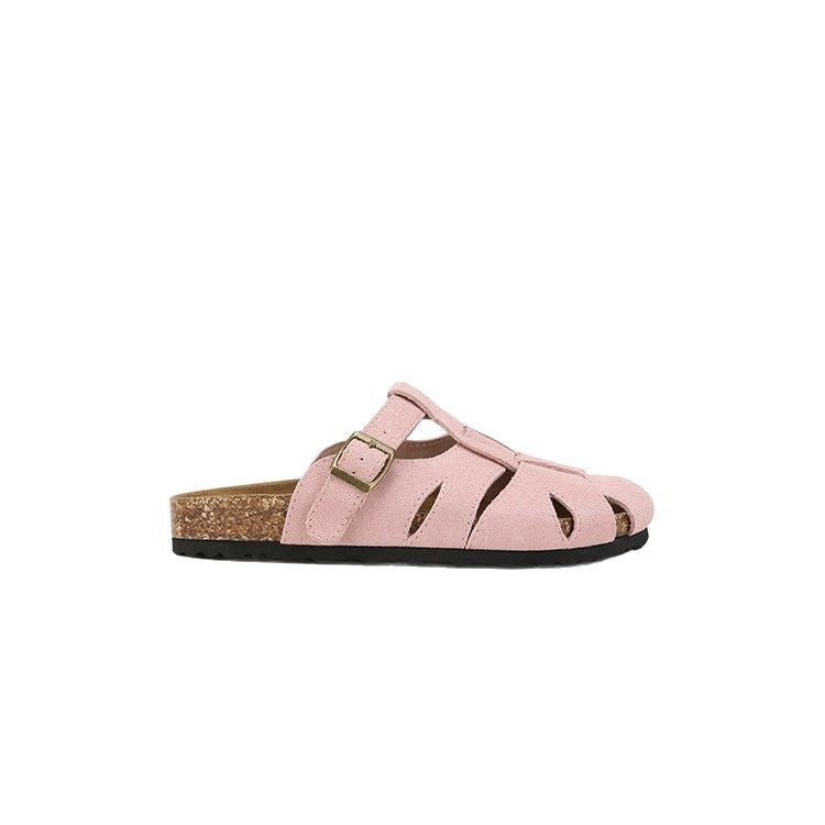 Women's Wearing Doctrine Authentic Hollow Out Thick Sandals