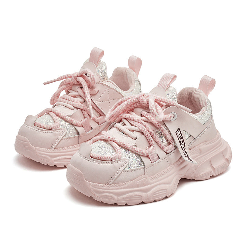 Children's Attractive Classic Campus Leisure Dad Kid's Sneakers