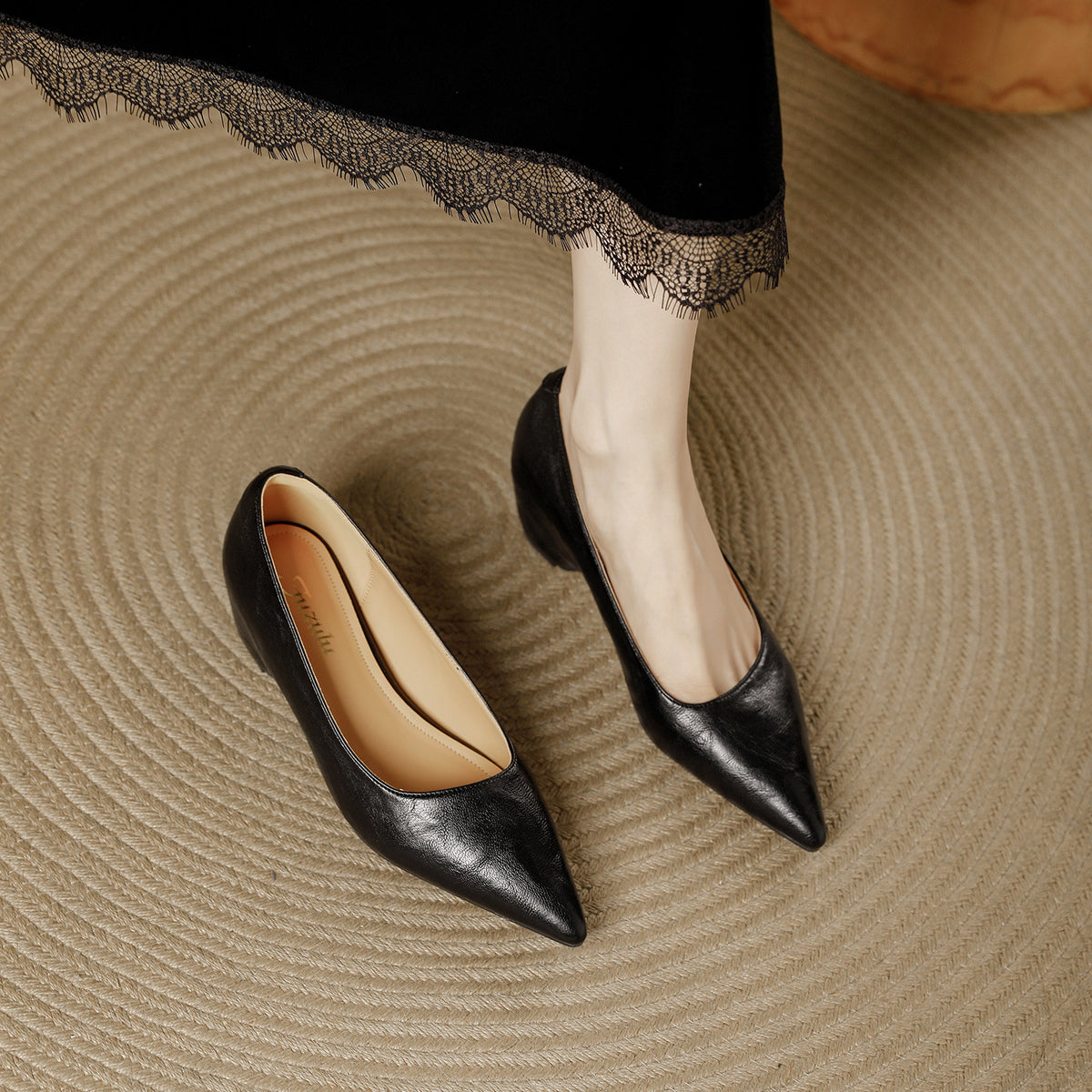 Women's Style Height Increasing Insole Lame Pumps Women's Fashion Shoes