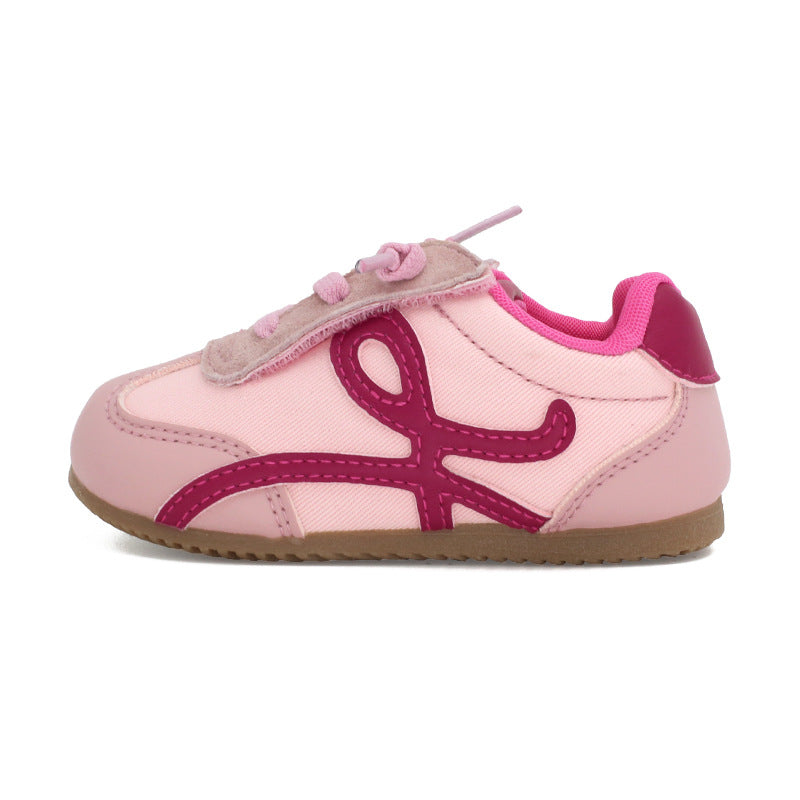Pretty Beautiful Glamorous Autumn Soft Bottom Kid's Sneakers