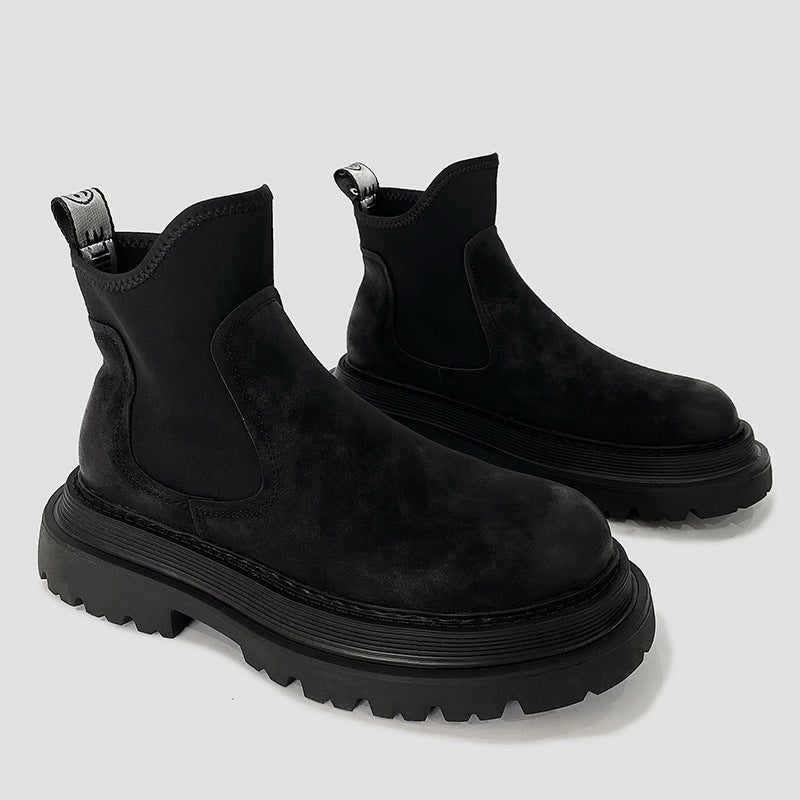 Men's Veet Cotton Martin High Street Dark Boots