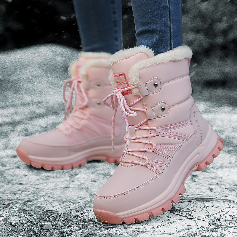 Women's Winter Plush Insulated Sports Outdoor Plus Snow Boots