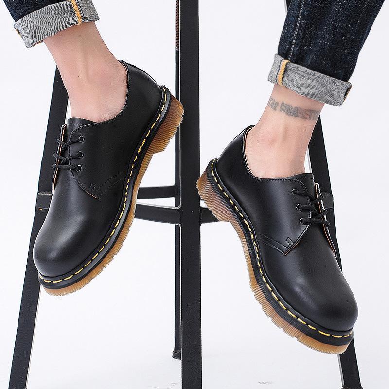 Women's & Men's For Authentic British Style Plus Size Motorcycle Boots