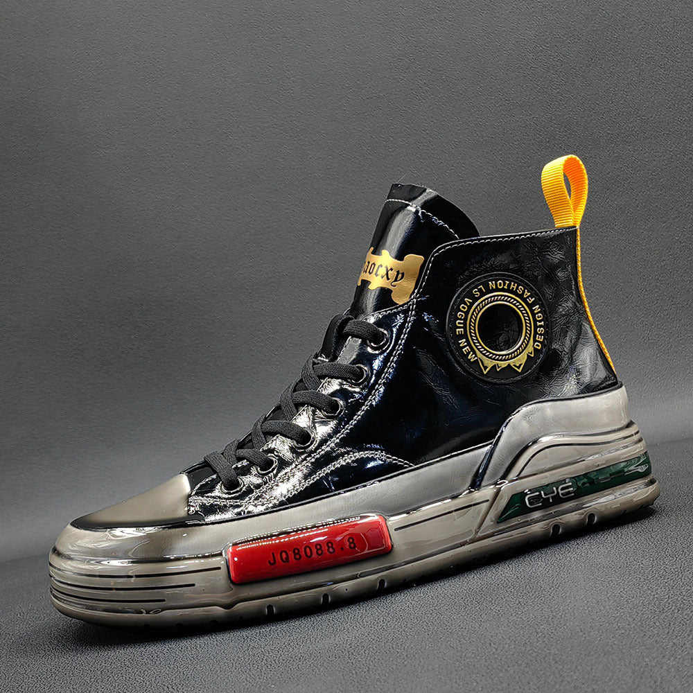 Men's Light Luxury Glue Fashion Heighten Sneakers