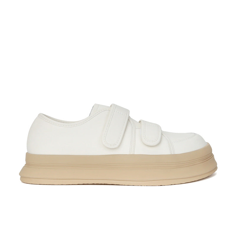 Women's Su Oxygen Sweetheart Velcro Platform Bread Casual Shoes