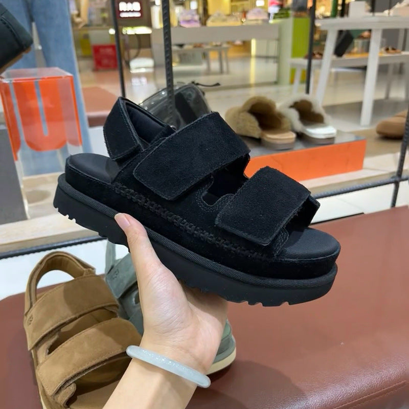 Women's Genuine Platform For Summer Fashion Open Sandals