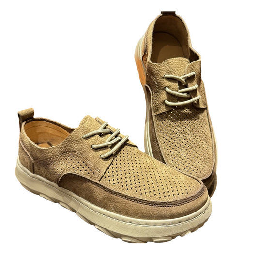 Men's Summer Wide Toe Hollow Breathable Retro Sandals