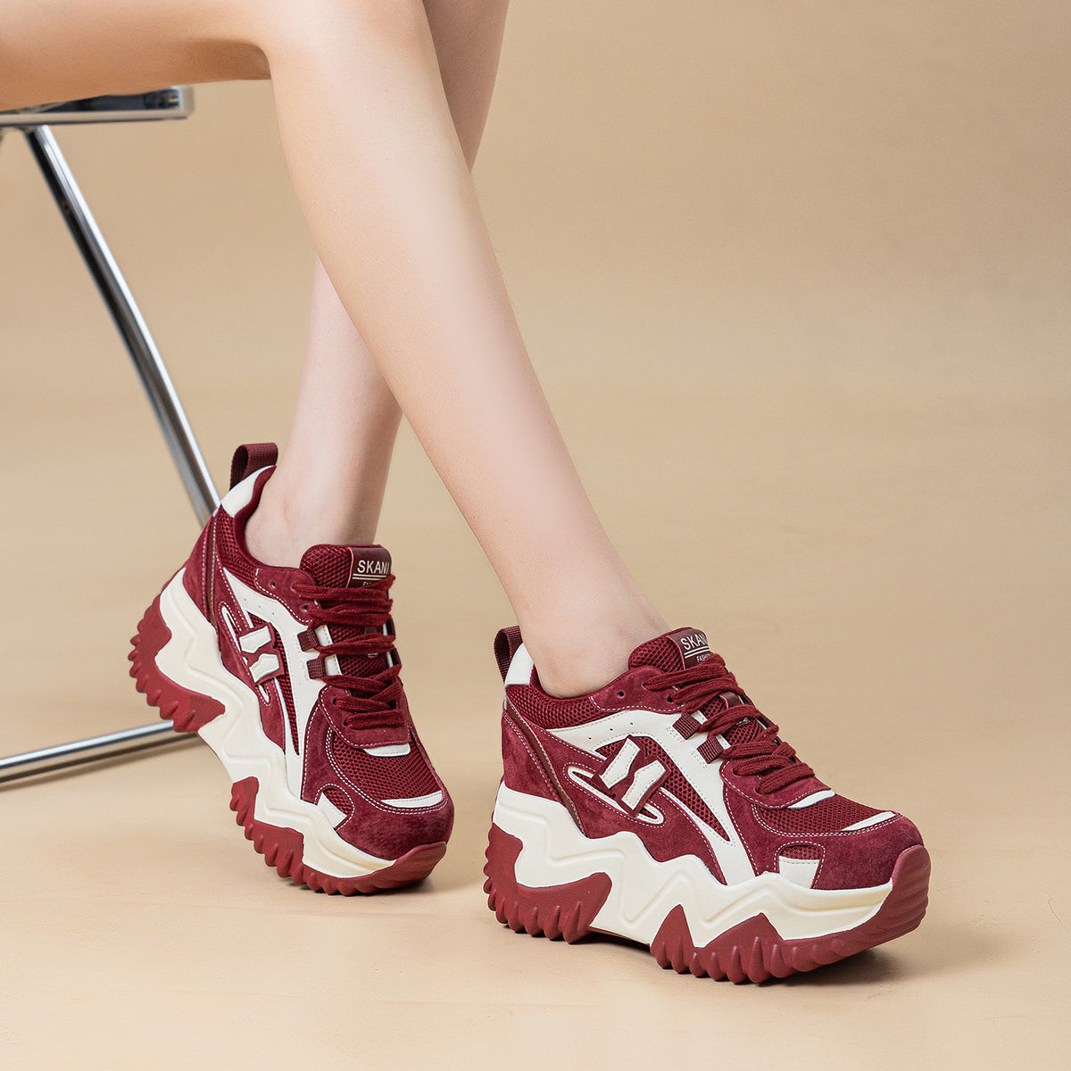 Women's Autumn Retro German Training Soft Bottom Lightweight Flat Sports Women's Casual Shoes