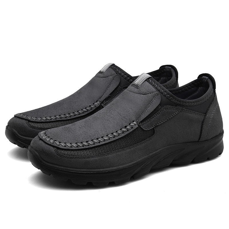Men's Beautiful Plus Size Outdoor Slip-on Leather Shoes