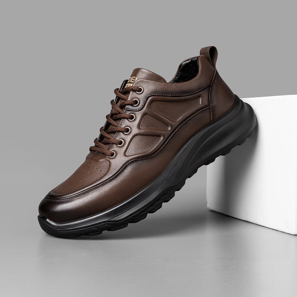 Men's Rich Lego Lightweight Comfort Versatile Business Leather Shoes