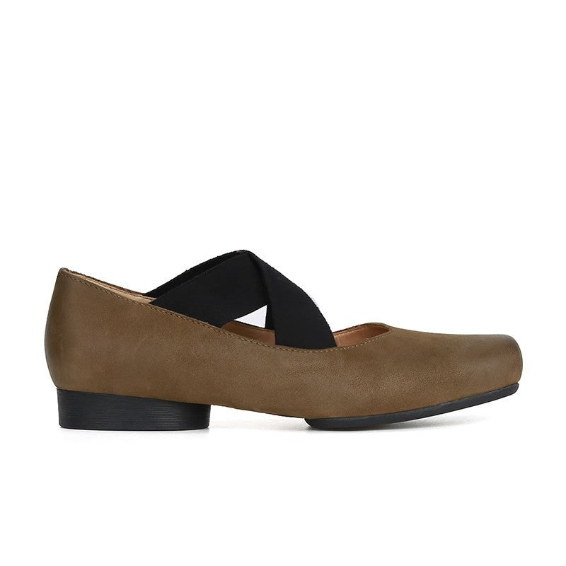 Women's Jane Low Ballet Outer Wear Cross Heels