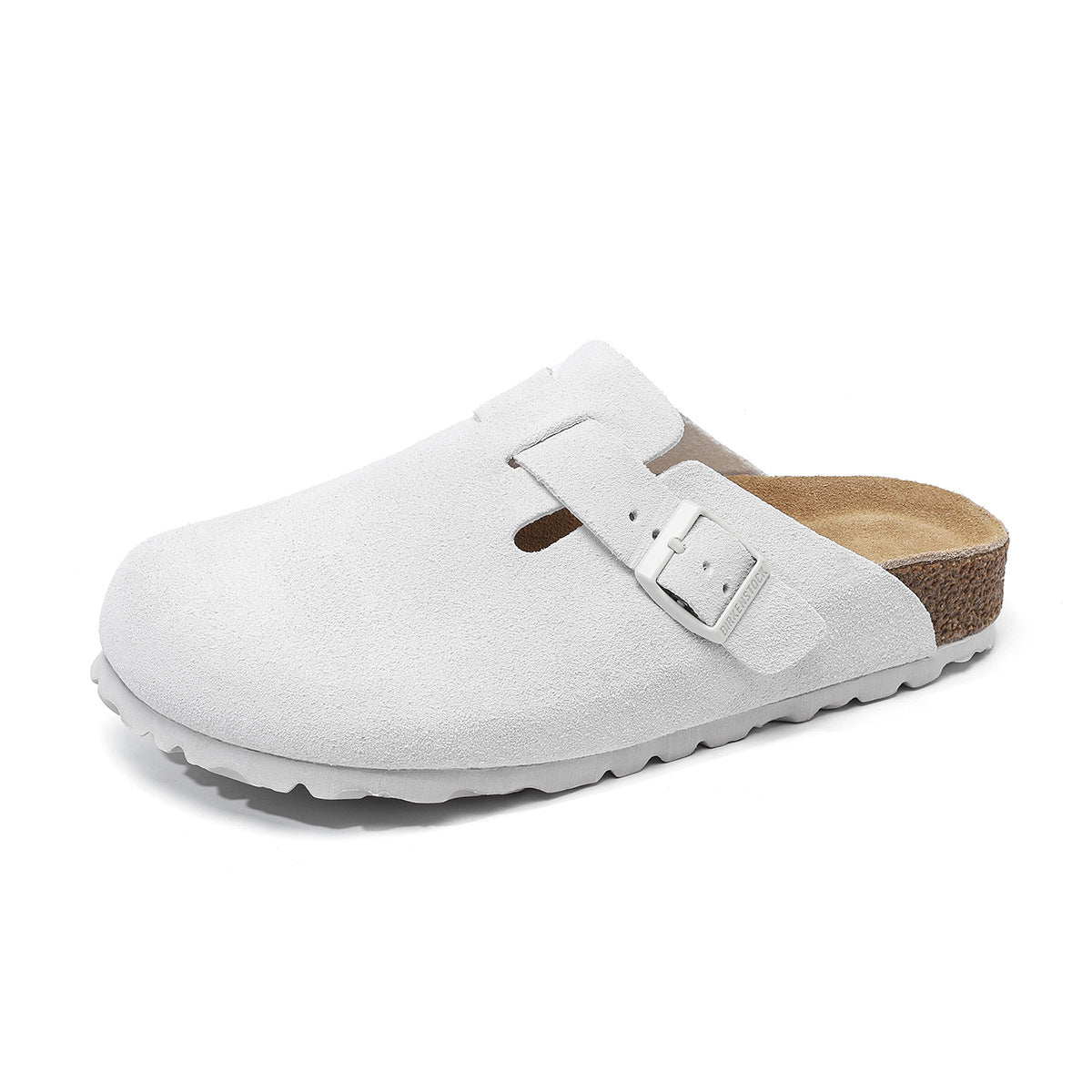 Women's & Men's Real Cork Full Cowhide Genuine Platform Slippers