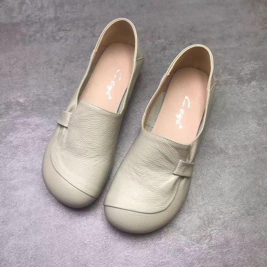 Women's Soft Bottom Comfortable Flats Wide Feet Casual Shoes