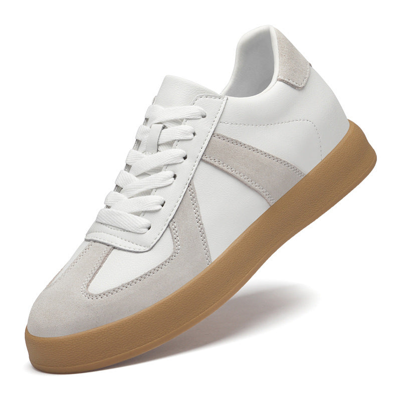 Men's Invisible Height Increasing Insole German Training Retro Men's Board Shoes