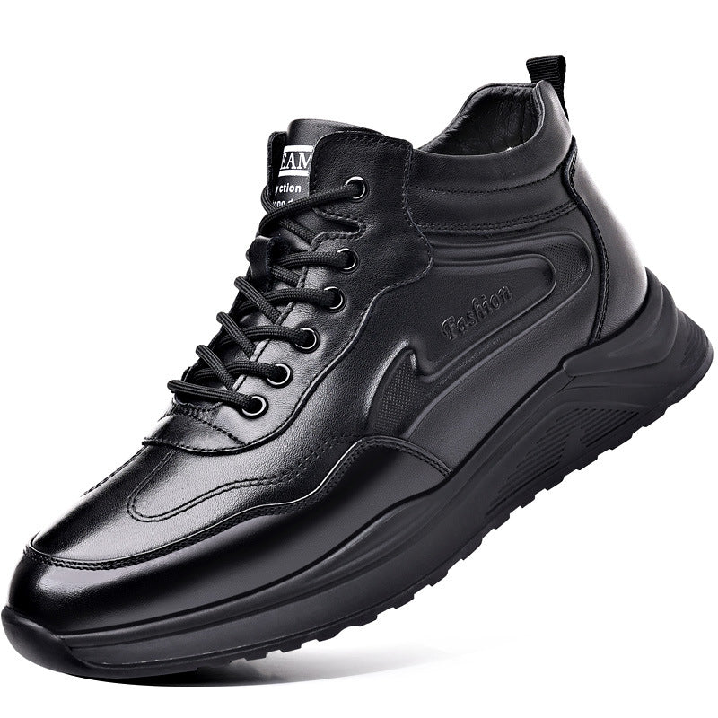 Men's Cotton Winter Genuine Warm Plus Veet Men's Shoes