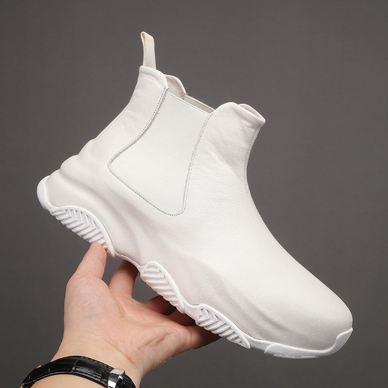 Men's Trendy Slip-on Chelsea Height Increasing Insole Boots