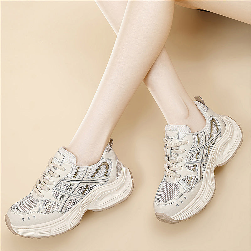Retro Elevator Wild Daily Pumps Female Women's Sports Shoes