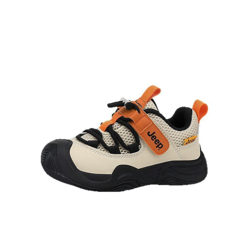 Children's Boys Mesh Surface Soft Bottom Spring Casual Shoes