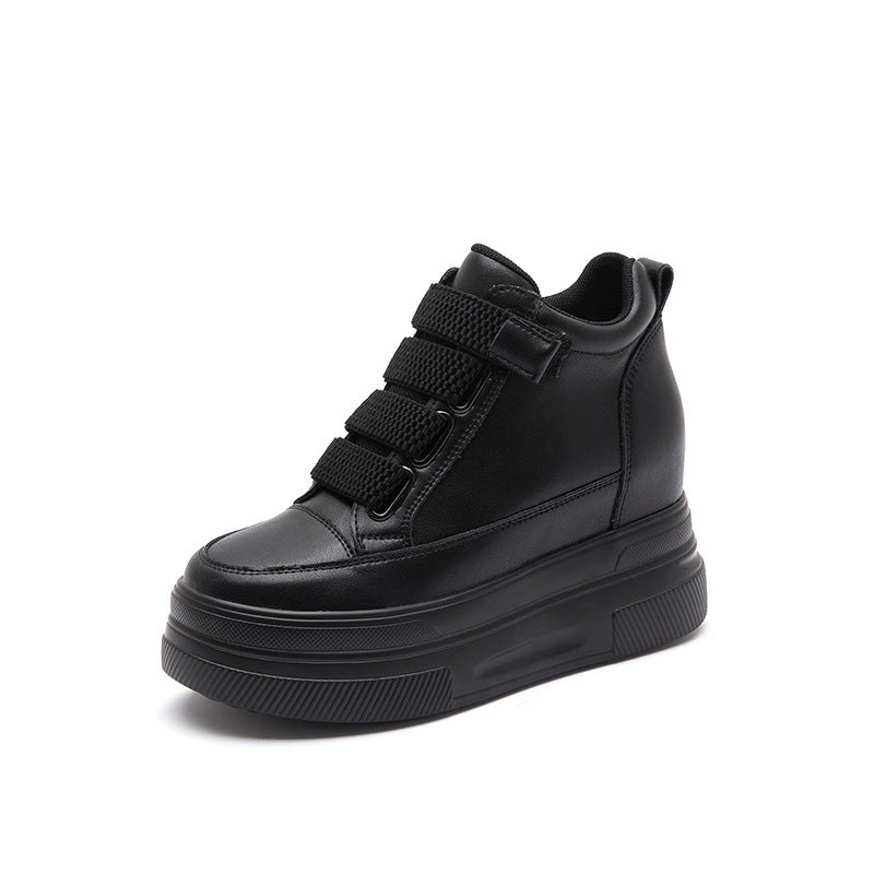 Women's Small Height Increasing Insole Platform Pumps Casual Shoes