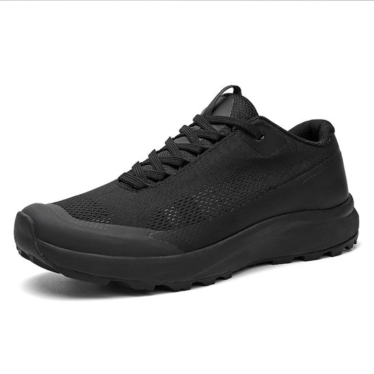Men's Flat Lightweight Single Mesh Breathable Outdoor Sneakers