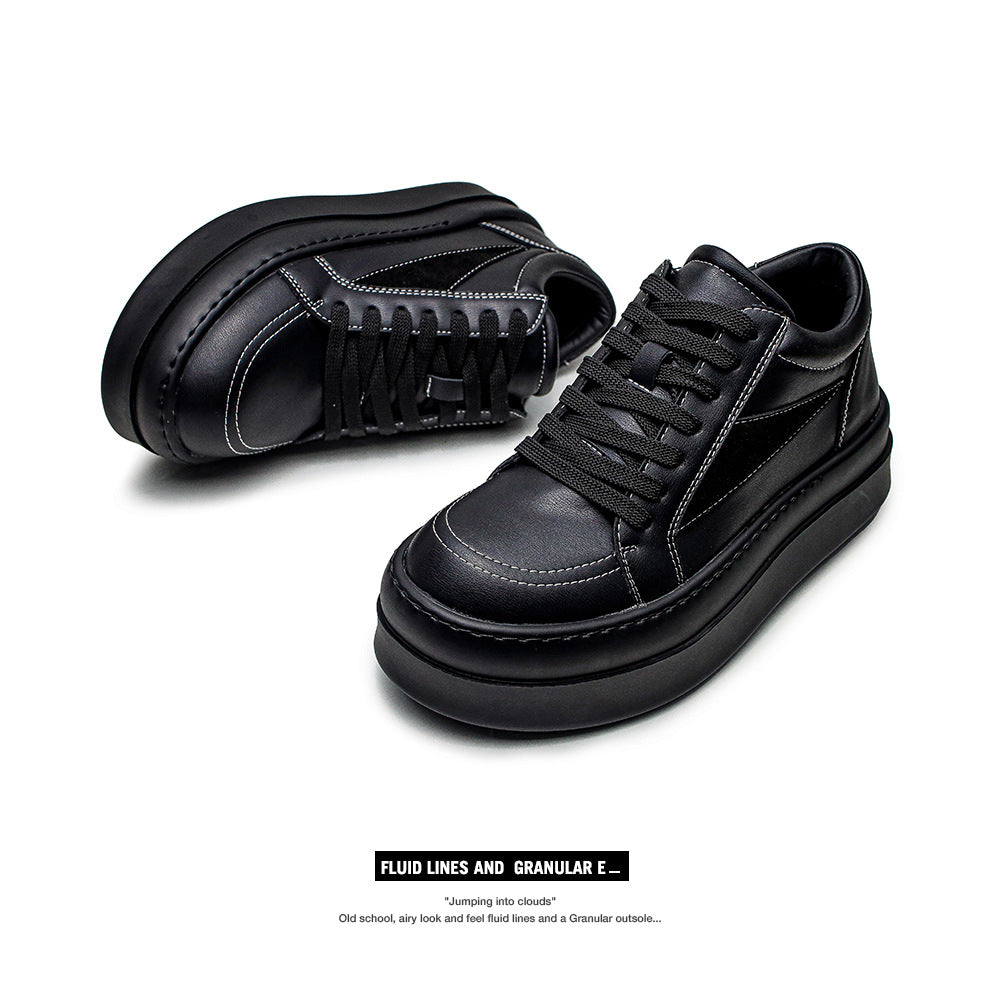 Men's Training Couples Niche Leisure Thick Bottom Board Sneakers