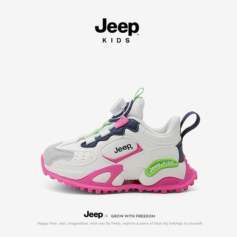 Children's Outdoor Hiking Autumn Sports Boys Running Kid's Sneakers