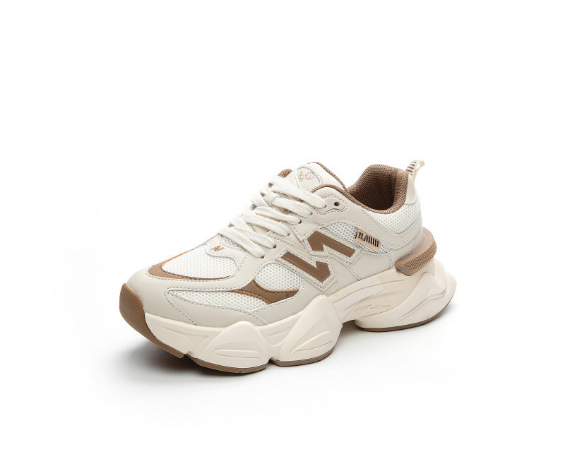 Women's Dad Korean Platform Panda Sports Pumps Sneakers