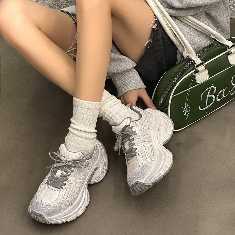 Women's Dirty Dad Show Feet Little Winter Sneakers