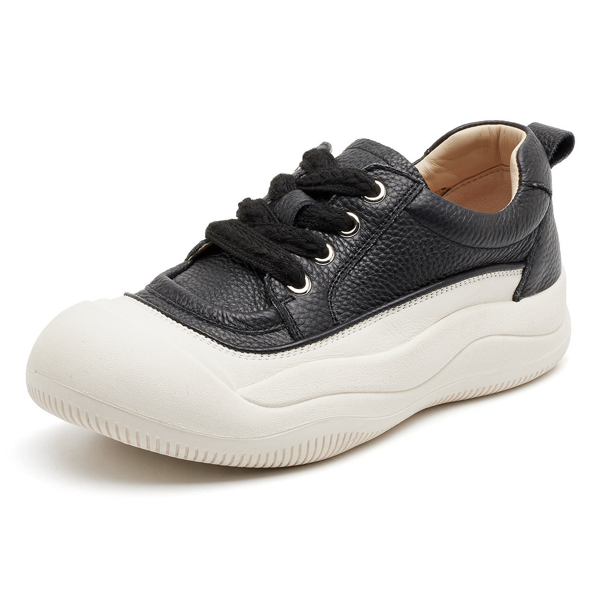 Women's Big Toe Bread Surface Soft Bottom Casual Shoes