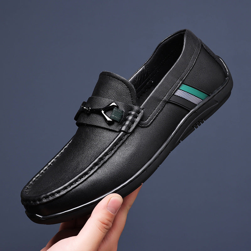 Men's First Layer Cowhide Genuine Fashion European Loafers