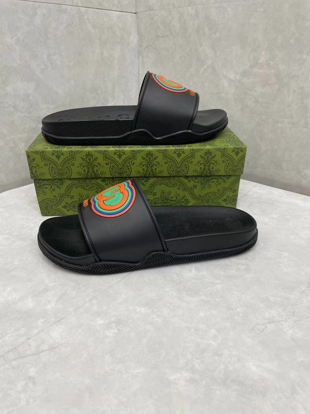 Home Platform Beach Couple Daily Cross Sandals