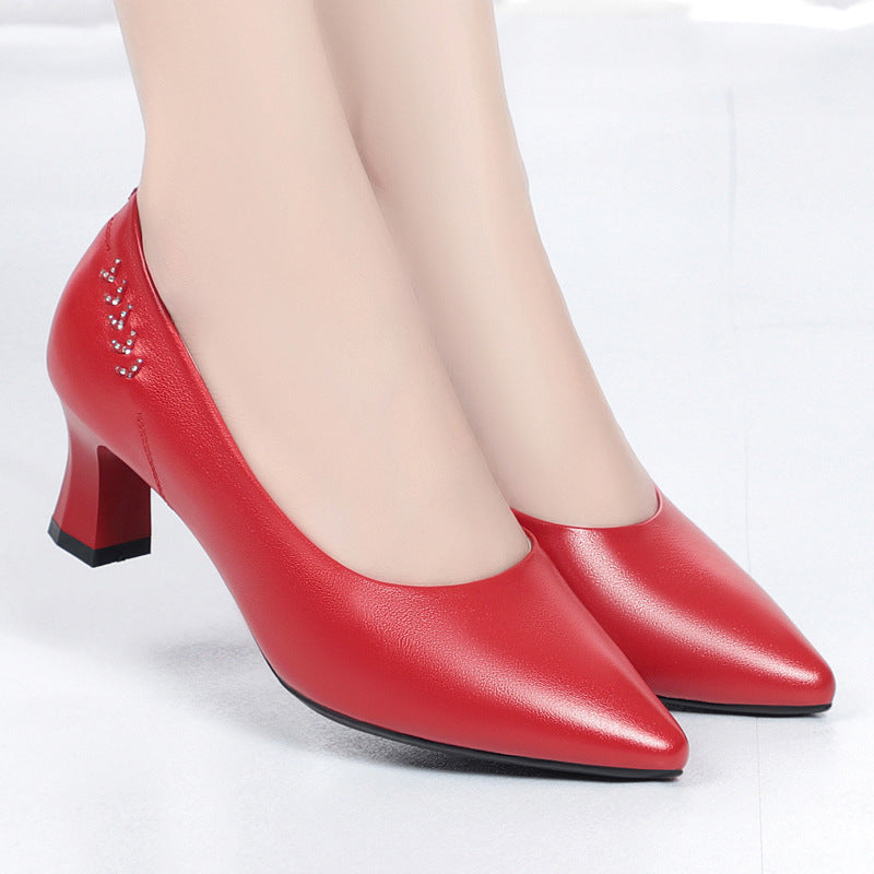 Women's Nude Mid Soft Chunky Low-cut High Bottom Men's Shoes
