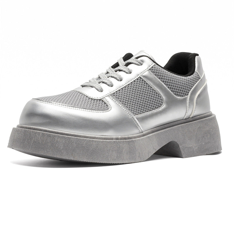 Men's Trend Good-looking Style British Low Top Leather Shoes
